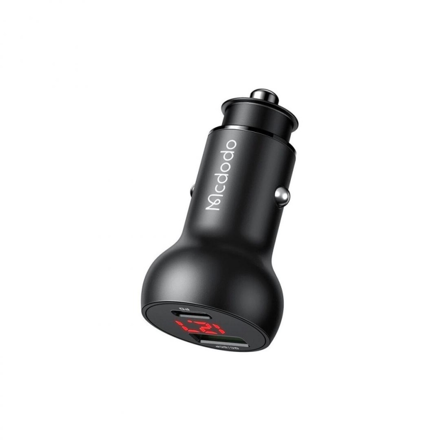 Incarcator MCDODO Mushrooms Series, 45W, 2 porturi, Negru - Img 2