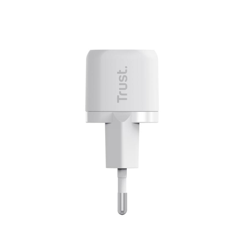 Incarcator Trust Maxo, interfata USB-C, putere maxima iesire 20W, incarcare USB PD 3.0 + PPS, alb - Img 10
