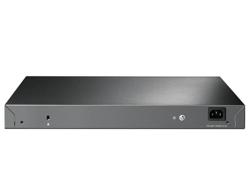 "JetStream™ 52-Port Gigabit L2+ Managed Switch with 48-Port PoE+ PORT: 48× Gigabit PoE+ Ports, 4× Gigabit SFP Slots, RJ45/Micro-USB Console Port SPEC: 802.3at/af, 384 W PoE Power, 1U 19-inch Rack-mountable Steel Case FEATURE: Integration with JetStream™ - Img 2