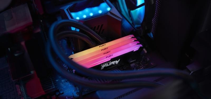 Kingston 8GB 3600MT/s DDR4 CL17 DIMM FURY Beast RGB, - Img 7