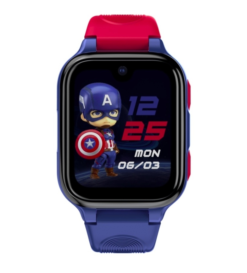 LAGENIO Smartwatch pentru copii K9 , Premium 4G cu Functie Telefon &amp; AI, Slim, Localizare GPS, Control Parental, Buton SOS, Albastru - Img 3