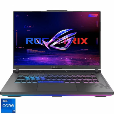 Laptop Gaming ASUS ROG Strix G16, G614JU-N3110, i7-13650HX, 16-inch, FHD+ 16:10 (1920 x 1200, WUXGA), 165Hz, GN21-X2 (RTX 4050), Intel UHD Graphics, 8GB DDR5-4800 SO-DIMM *2, 512GB PCIe 4.0 M.2 , Mobile Intel HM770 Express Chipsets, MUX Switch +