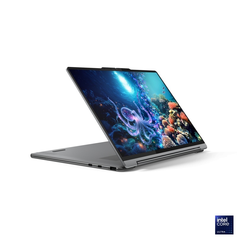Laptop Lenovo Yoga 9 2-in-1 14ILL10, 14" 2.8K WQXGA+ (2880x1800) OLED 1100nits (peak) / 500nits (typical) Glossy / Anti-fingerprint, 100% DCI- P3, 120Hz, Eyesafe®, Dolby Vision®, DisplayHDR™ True Black 1000, Glass, Touch, Intel® Core™ Ultra 7 258V, 8C - Img 10