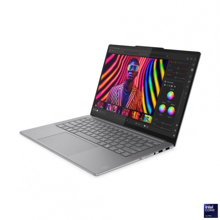Laptop Lenovo Yoga Pro 7 14IAH10, 14.5" 3K (3000x1876) OLED 1000nits (peak) / 500nits (typical) Glossy / Anti-fingerprint, 100% DCI-P3, 120Hz, Eyesafe®, Dolby Vision®, DisplayHDR™ True Black 1000, Glass, Touch, X-Rite®, PureSight Pro, Intel® Core Ultra 9 - Img 5