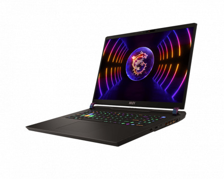 Laptop MSI Gaming Vector GP78 HX 13VI, 17.3" UHD(3840x2160), 144Hz, Mini LED, HDR 1000, 100% DCI-P3, IPS-Level panel, Raptor Lake i9-13980HX Processor 36M Cache, up to 5.60 GHz + Intel HM770, video dedicat NVIDIA GeForce RTX 4090 Laptop GPU 16GB GDDR6,