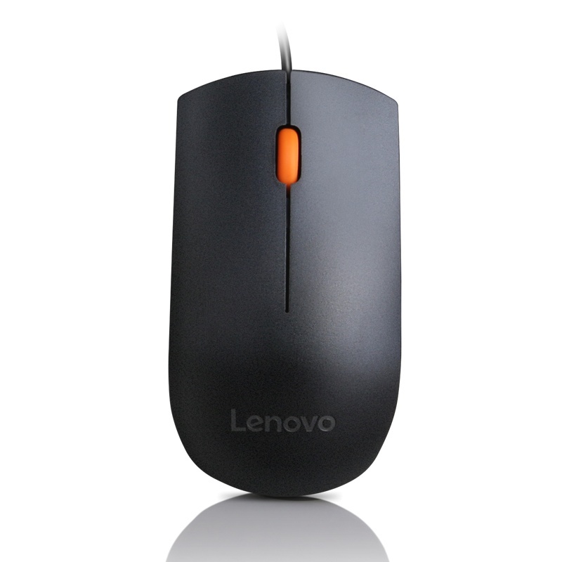 Lenovo 300 USB Combo Keyboard &amp; Mouse, Senzor mouse: Optic, Rezolutie (dpi): 1600 dpi, Tipul conexiunii: USB, Lungime/Tip cablu: 1.80m, Culoare: Negru, Dimensiune: Mouse - 34 mm (1,33 inchi), tastatură - 20 mm x Mouse - 63 mm (2,44 inchi), tastatură - - Img 2