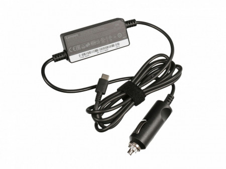 Lenovo 40AK incarcator auto original laptop 65W USB-C