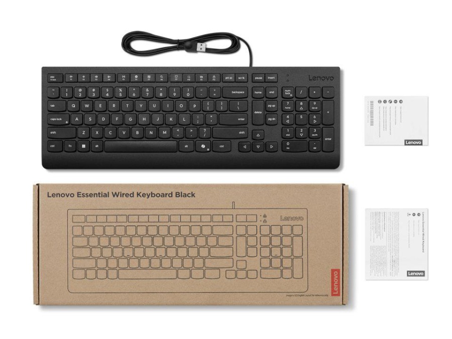 LN Essential Keyboard Black Serbian 118 - Img 3