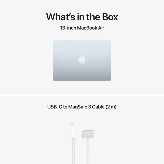 MacBook Air 13.6" Retina/Apple M5 (CPU 10-core, GPU 10-core, NeuralEngine16-core)/16GB/1TB - Sky Blue - INT KB (No Adapter) - 2026 - Img 3