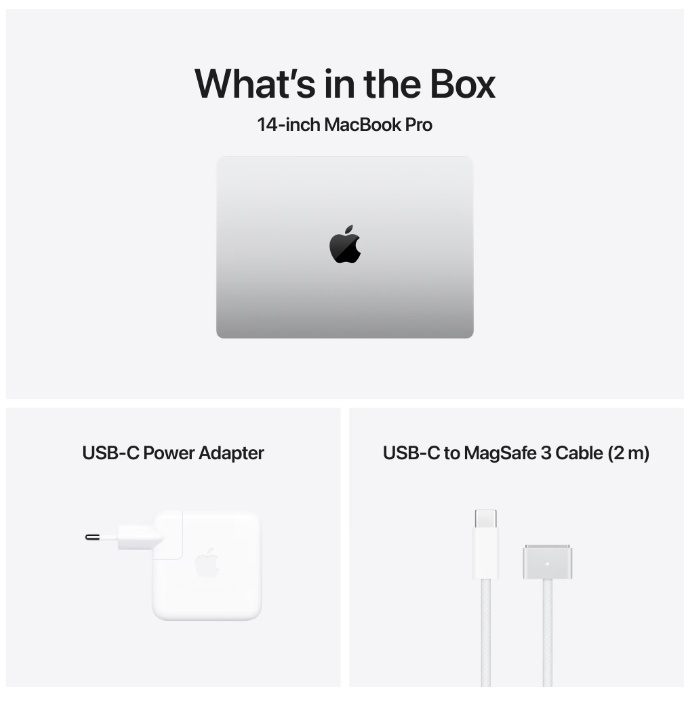 MacBook Pro 14.2"/Apple M4 (CPU 10-core, GPU 10-core, Neural Engine16-core)/24GB/512GB - Silver - INT KB ( Cto from MW2W3RO/A) - Img 6