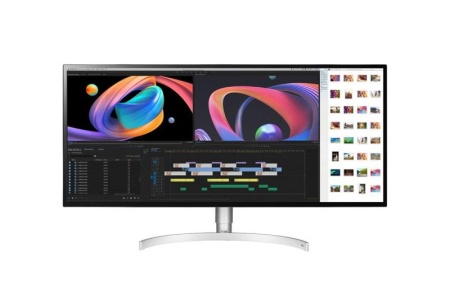 Monitor 34&quot; LG 34WK95UP-W, Nano IPS, 5 ms, 21:9, 5K 5120*2160, 450 cd/mp,1200:1, 178/178, 2*HDMI, DP, USB typeC, headphone out, 3 *USB,Thunderbolt, HDR 600, Key lock, screen split, speakers 2*5W, VESA100*100, cabluri DP+ Thunderbolt+ USB incluse in - Img 9