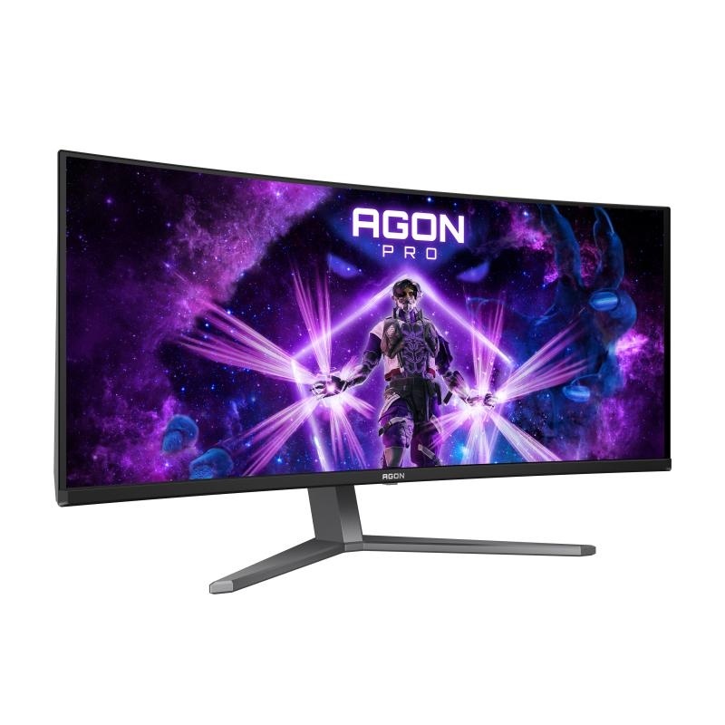 Monitor Aoc 34" AG346UCD, Curvature: 1800R, Diagonal (inch): 34, Diagonal (cm): 86, Aspect ratio: 21:9, Panel: QD-OLED, Resolution: 3440x1440, Refresh Rate: 175Hz, Response time GtG: 0.03ms, Brightness (max): 1000 cd/m², Contrast (static) : 1.5M:1, - Img 5