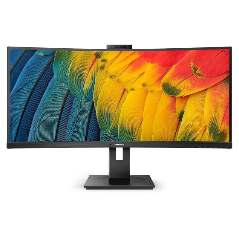 Monitor Philips 34" 34B1U5600CH/00, Curvature: 1500R, Diagonal (inch): 34, Diagonal (cm): 86, Aspect ratio: 21:9, Panel: VA, Resolution: 3440x1440, Refresh Rate: 100Hz, Response time GtG: 4ms, Brightness (max): 350 cd/m², Contrast (static) : 3000:1, - Img 4