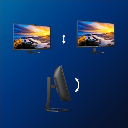 MONITOR Philips 34E1C5600HE 34 inch, Panel Type: VA, Backlight: WLED ,Resolution: 3440x1440, Aspect Ratio: 21:9, Refresh Rate:100Hz, Responsetime GtG: 4 ms, Brightness: 300 cd/m², Contrast (static): 3000:1,Contrast (dynamic): 50M:1, Viewing angle: - Img 5