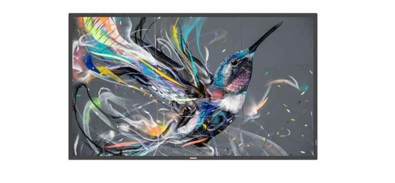 Monitor signage Philips 43" Q-Line; 18/7, 4K UHD, basic failover, USBauto play, CMND &amp;Control, Smart Player, LAN - Img 2