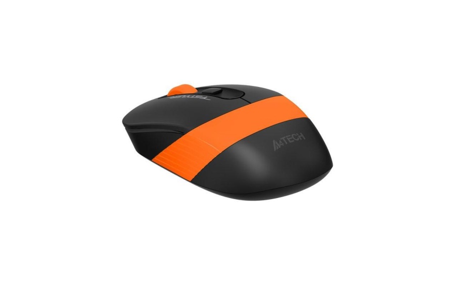 Mouse A4tech, gaming, wireless, optic, 2000 dpi, negru / portocaliu - Img 4