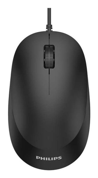 Mouse Philips SPK7207, cu fir, optic, 1200 DPI, negru - Img 4