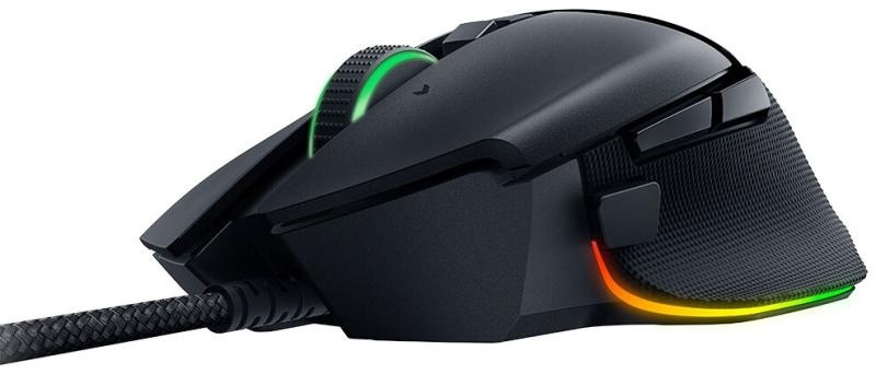 Mouse Razer cu fir Razer Basilisk V3 RGB, butoane programabile 10+1, Razer™ HyperScroll Tilt Wheel, 11 zone de iluminare Chroma RGB, negru - Img 4