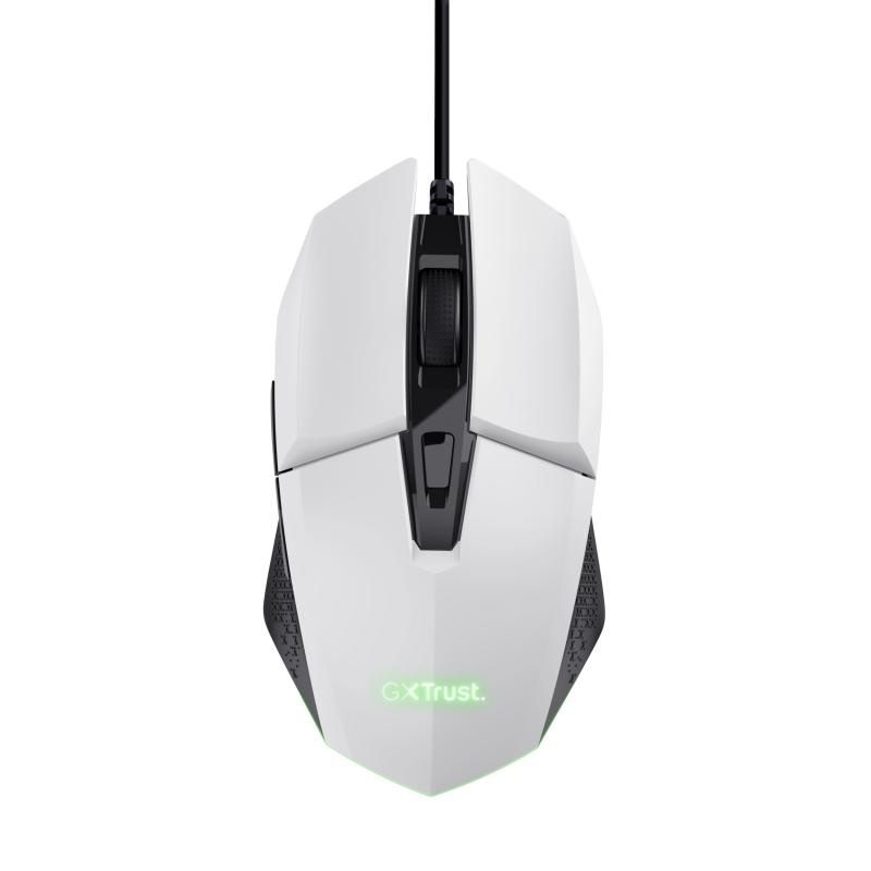 Mouse Trust GXT110W Felox cu fir, rezolutie maxima 6400 DPI, alb - Img 9