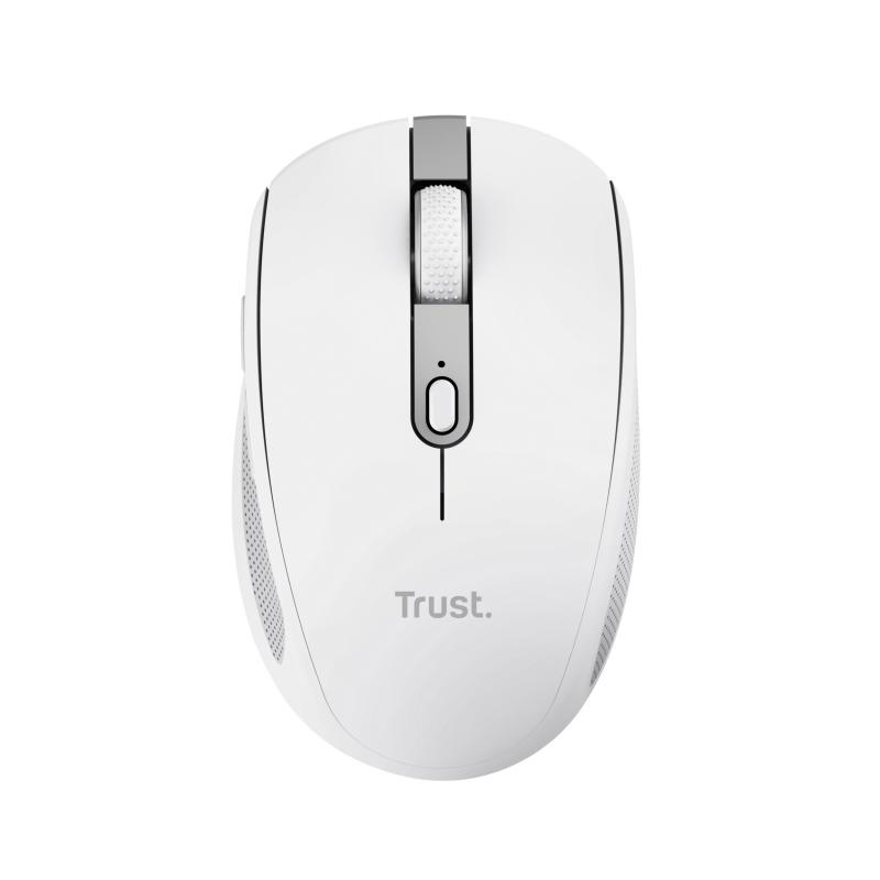 Mouse Trust Ozaa compact, rezolutie maxima 3200 DPI, interfata USB-A, USB-C, alb - Img 8