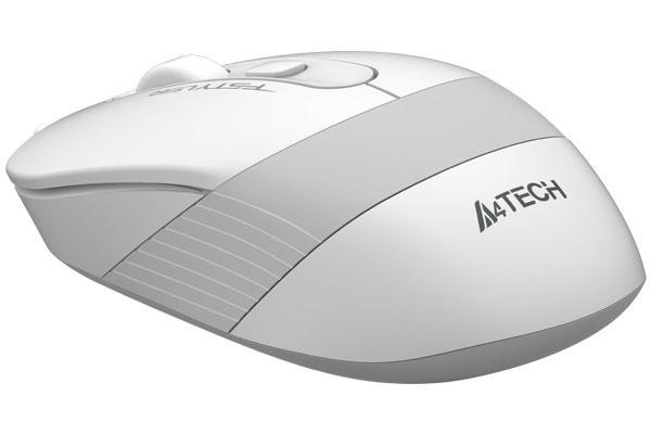 Mouse wireless A4tech, optic, rezolutie 2000 DPI, dimensiuni 108 x 64 x 35 mm, greutate 67 g, alb - Img 4