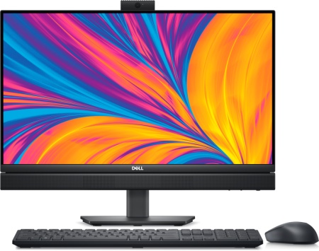 Optiplex All-In-One 7420, 23.8&quot; FHD (1920x1080), Trusted Platform Module (Discrete TPM Enabled), EPEAT 2018 Registered (Silver), ENERGY STAR Qualified, Power Supply 130W, Black, Intel Core i7-14700 (16Cores, up to 5.3 GHz), Integrated, 16GB (1x16GB) - Img 9