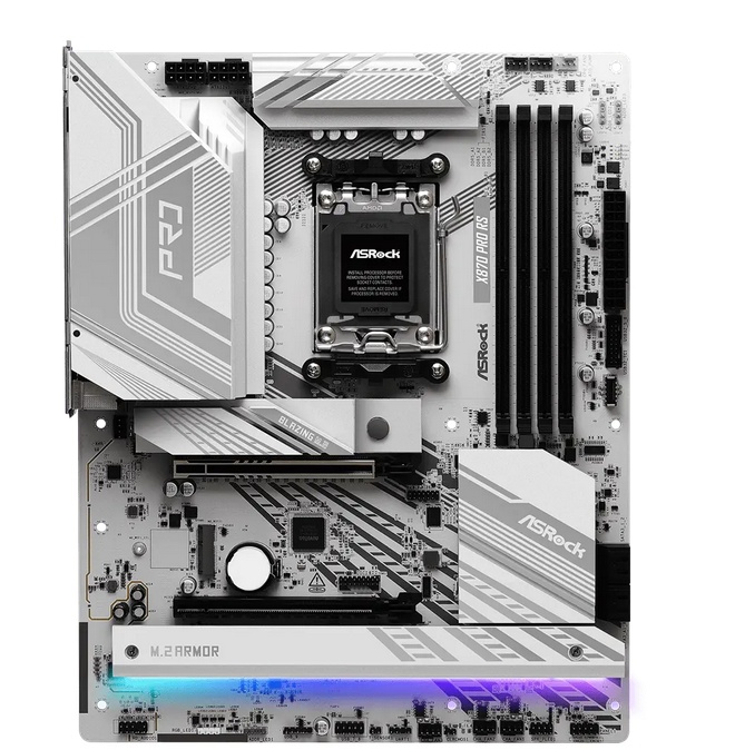 Placa de baza ASRock X870 PRO RS, Socket AM5, DDR5, ATX - Img 2