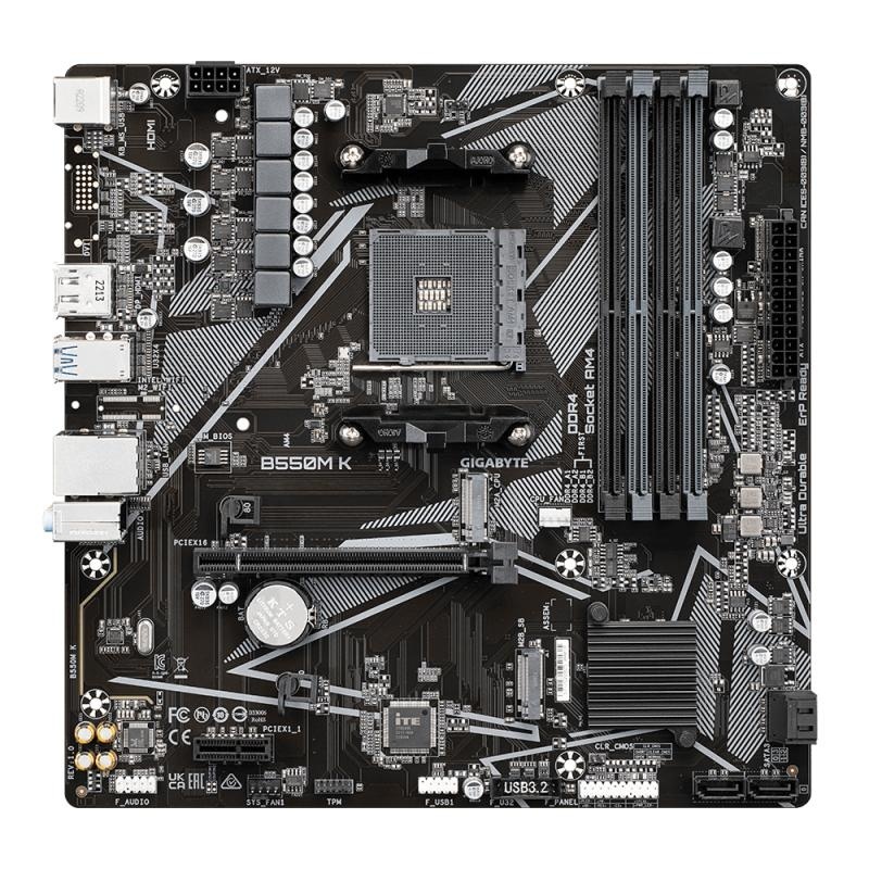 Placa de bază Gigabyte B550M K AM4 - Img 7