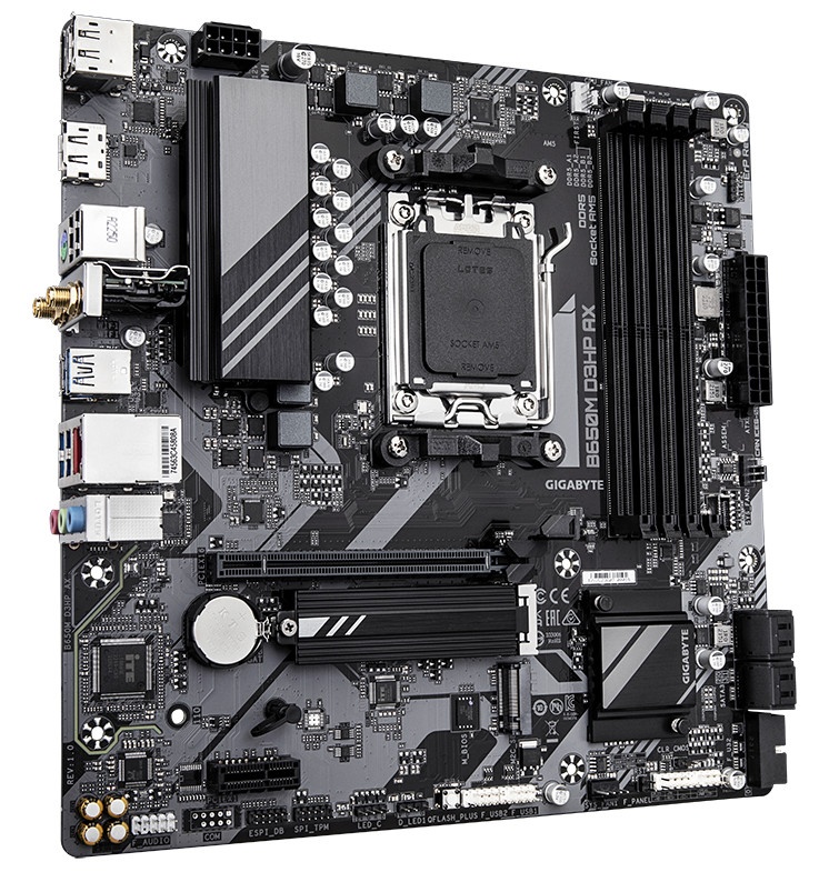 Placa de bază Gigabyte B650M D3HP AX AM5 - Img 2