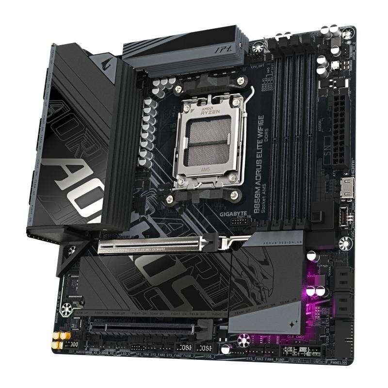 Placa de bază Gigabyte B850M AORUS ELITE WIFI6E AM5 - Img 4