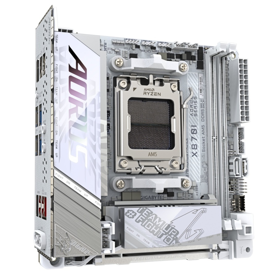 Placa de baza Gigabyte X870I AORUS PRO ICE, Socket AM5, DDR5, Mini-ITX - Img 2
