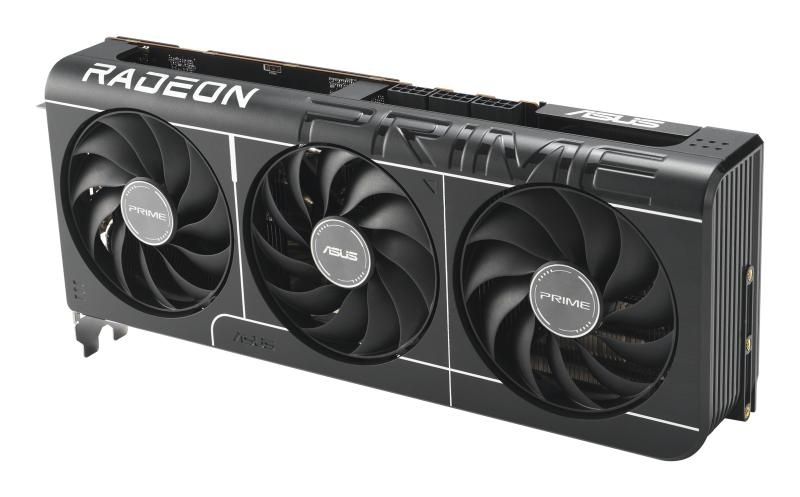 Placă video ASUS PRIME RX9070XT-O16G, GPU AMD RDNA 4, 16 GB GDDR6 256-bit, PCIe 5.0 x16, frecvență boost OC, ieșiri 3×DisplayPort 2.1 + 1×HDMI 2.1. - Img 5