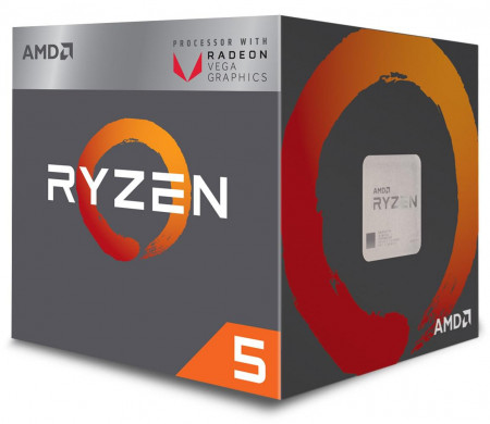 Procesor AMD Ryzen 5 2400G, 3.9 GHz, Socket AM4
