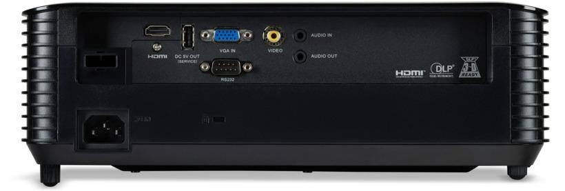 Proiector ACER X1328WI, DLP 3D ready, 5000 lumeni, WXGA 1280* 800, up to WUXGA 1920x1200, 16:10/ 16:9/ 4:3, 20.000:1, dimensiune maxima imagine 300", distanta maxima de proiectie 12 m, boxa 3W, lampa 6000 ore/ 15.000 ore ExtremeEco, d-sub, HDMI, PC audio - Img 2