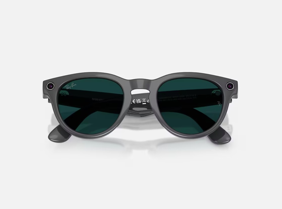 Ray-Ban Meta Headliner Gen 2 AI Glasses Shiny Asteroid Grey/Clear/Emerald Transitions RW4013 6702CE 50 - Img 4