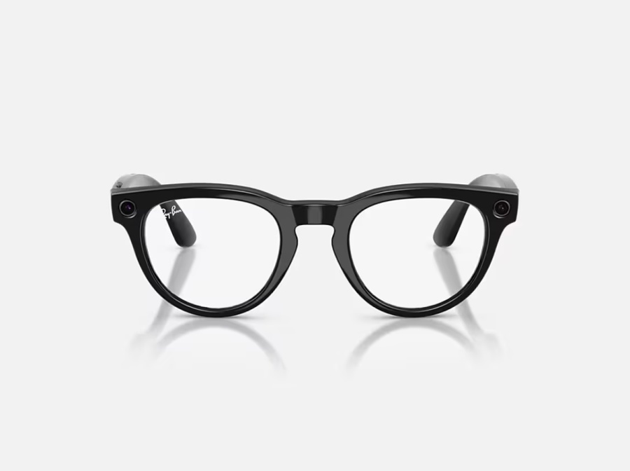 Ray-Ban Meta Headliner Gen 2 High Bridge FIT Shiny Black Clear/Sapphire Transitions 50-23 - Img 2