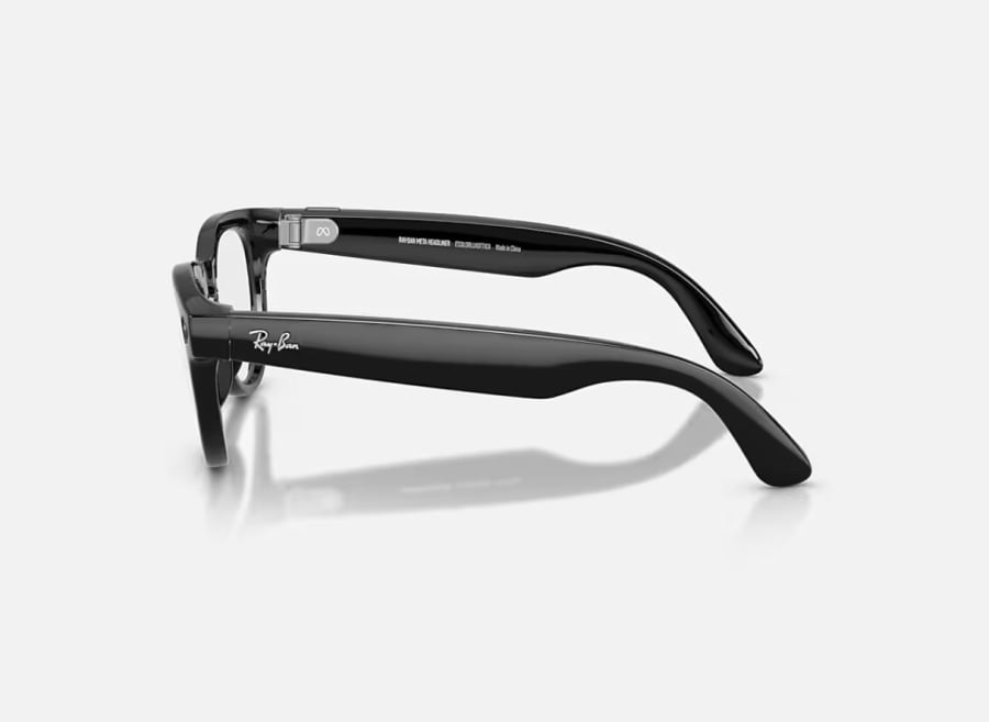Ray-Ban Meta Headliner Gen 2 High Bridge FIT Shiny Black Graphite Green Transitions 50-23 - Img 6