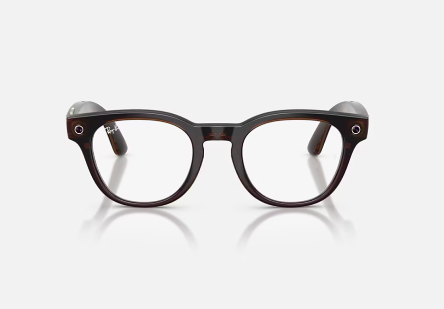 RAY-BAN META SCRIBER OPTICS GEN 2 Shiny Transparent Umber/ Demo Lens - Img 2