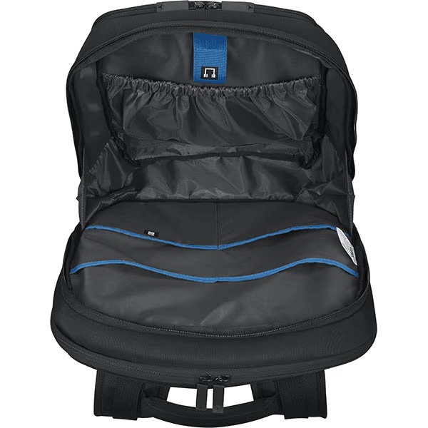 Rucsac laptop gaming Lenovo Armored II 18", Negru, Rezistent la apa, 2 x bretele de umar reglabile, Buzunare aditionale pentru accesorii, Tip inchidere: Fermoar, Material: Poliester, Poliuretan, Material interior: Poliester, Greutate: 1.443kg - Img 5