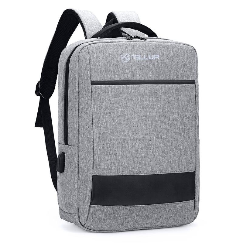 Rucsac laptop Tellur Nomad, 15.6", gri - Img 5