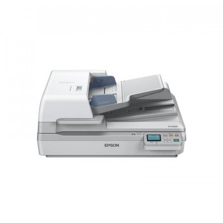 Scanner Epson DS-60000N, dimensiune A3, tip flatbed, viteza scanare: 40ppm alb-negru si color, rezolutie optica 600x600dpi, ADF 200 pagini, Scan to Email, Scan to FTP, Scan to Microsoft SharePoint, Scan to Print, Scan to Web folders, Scan to Network
