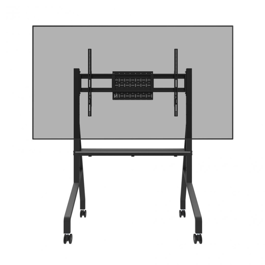 Stand mobil de podea Neomounts 55"-86" 76kg VESA 100x100 - 900x600 negru - Img 5