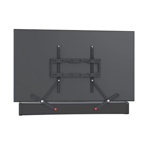 Suport Ajustabil pentru montare Soundbar la suport TV, suporta pana la 6.5kg, negru - Img 2