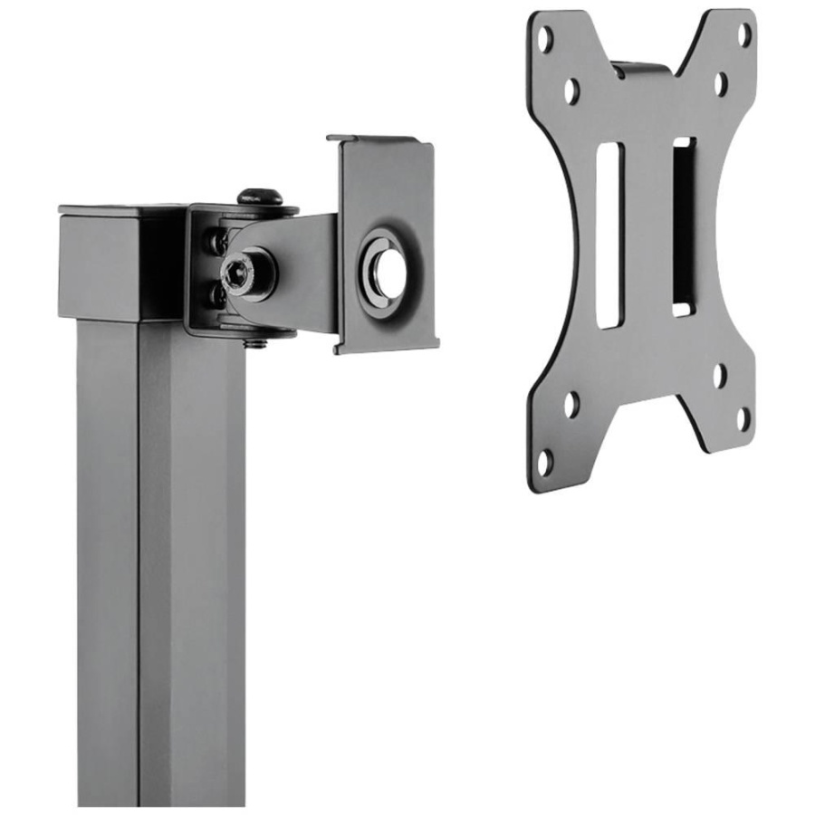 Suport monitor de birou Neomounts FPMA-D865BLACK; pentru display-uri cu diagonale 10"-32", sistem de prindere VESA 75x75~100x100, greutate maxima suportata 7kg, full motion, tilt +20°, swivel +90°, rotate +360°; gas spring; culoare negru. Garantie 5 ani - Img 4