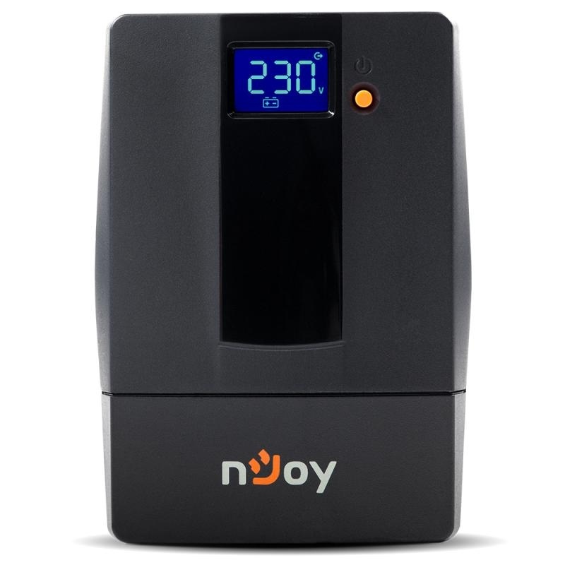 UPS nJoy Horus Plus 800, 800VA/480W, Afisaj LCD cu ecran tactil,2 Prize Schuko cu Protectie, Repornire Automata, RJ11 protectie pentru linia de telefon/modem, Posibilitatea de monitorizare si control prin USB, LAN si internet, port de comunicare USB, - Img 6
