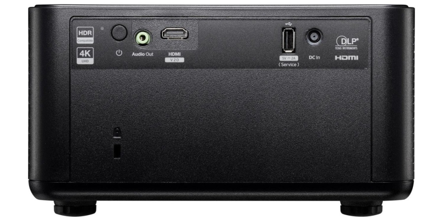Videoproiector Optoma Photon Life PK31, 4K UHD (3840x2160), 1600/ 900 lumeni, 200.000:1, 16:9/ 4:3, diagonala 1.52m ~ 3.81m (60" ~ 150"), 3LED 30.000 ore, distanta de proiectare 1.99m - 5.47m, HDMI 2.0, USB-A power 2A, audio out, 30-32 DB, Full 3D, - Img 3