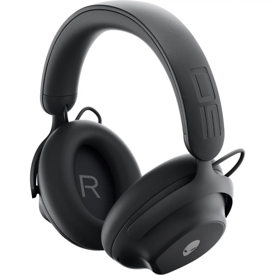 Alienware Pro Wireless Gaming Headset, Connectivity Technology: Wired/Wireless, Wireless Technology: Bluetooth, Wireless Operating Distance: 30m, Bluetooth Standard: Bluetooth 5.3, Impedance: 32 Ohm, Features: 50mm graphene-coated drivers, 2-mic AI noise - Img 3