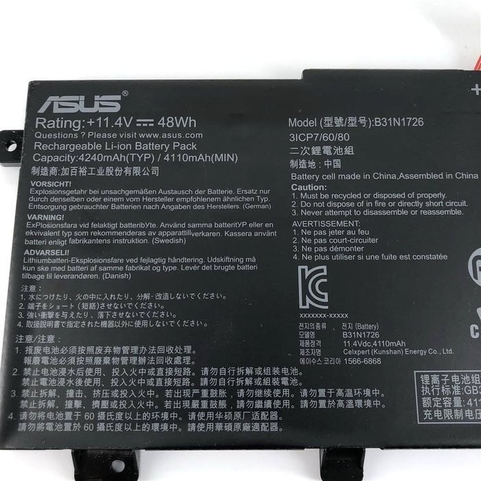Asus TUF FX504GM baterie originala laptop 48Wh - Img 3
