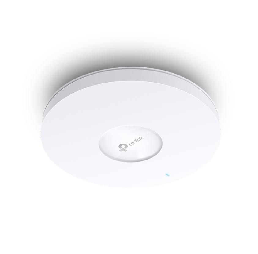 "AX3000 Ceiling Mount Dual-Band Wi-Fi 6 Access Point PORT:1× Gigabit RJ45 Port SPEED:574Mbps at 2.4 GHz + 2402 Mbps at 5 GHz FEATURE: 802.3at POE and 12V DC, 2×Internal Antennas, 160MHz Supported, MU-MIMO, Seamless Roaming, Band Steering, Beamforming, - Img 3