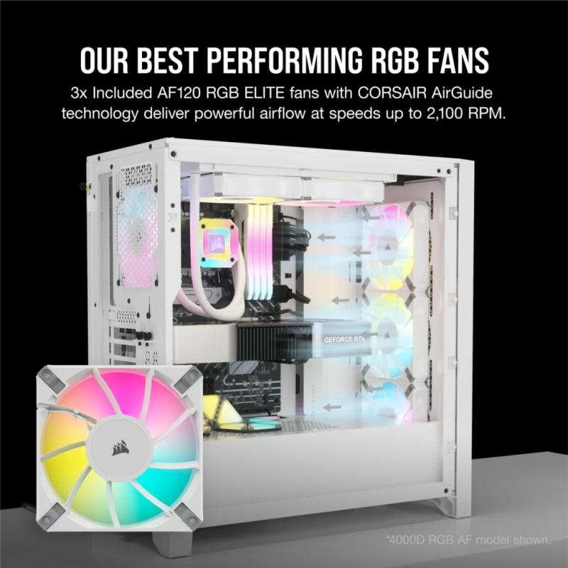 Carcasa Corsair iCUE 5000D RGB Airflow Mid Tower ALB - Img 6